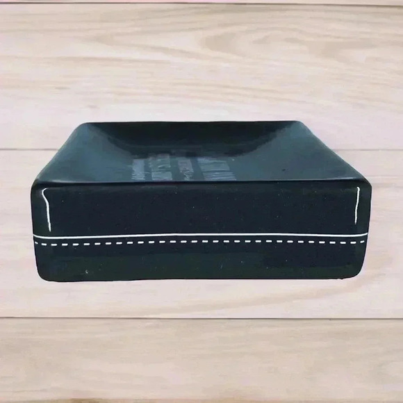 COPY - Wash Your Hands Jesus & Germs Are Everywhere Black Ceramic Soap Dish - Picture 4 of 13